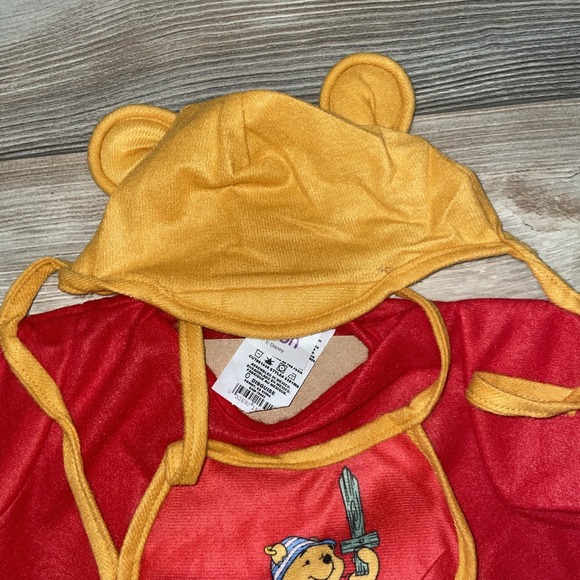 Vtg 2001 Disney Rare "Pooh-Riffic" Winnie the Pooh Halloween Toddler Costume-NEW - Picture 7 of 9